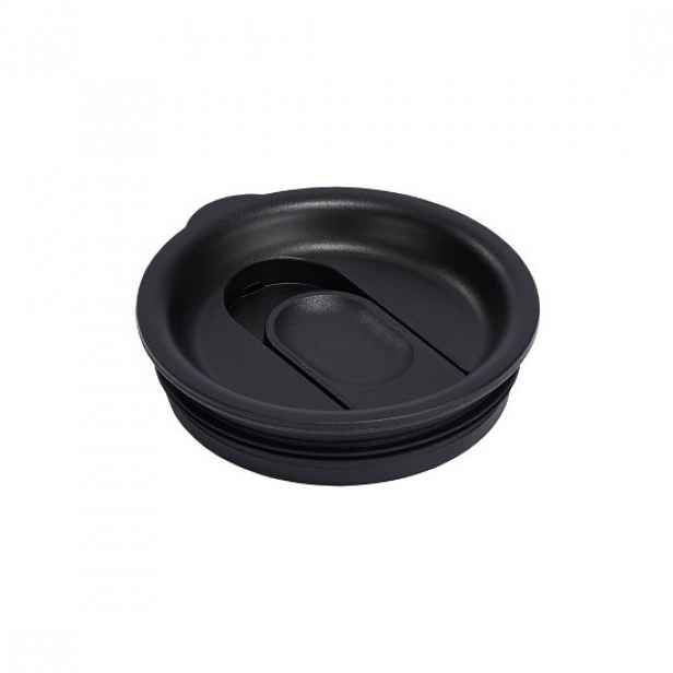 Víčko na tepelně izolovaný hrnek, velikost S, plast, Press-in, Black -