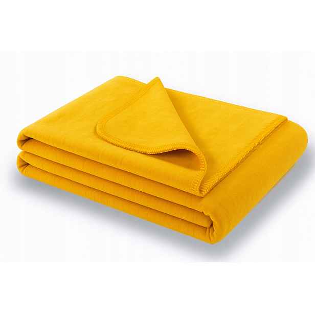 Koc Moca Design softline 130x180 Žlutý