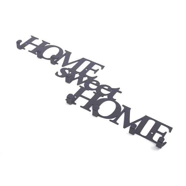 Nástěnný věšák na oblečení a klíče Home Sweet Home