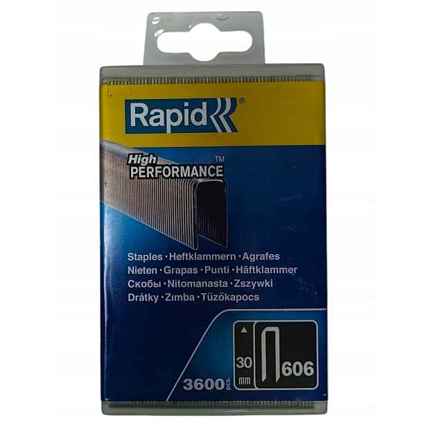 Rapid Sponky 606 High Performance 30 mm 3600 ks typ 1/1 do sešívačky