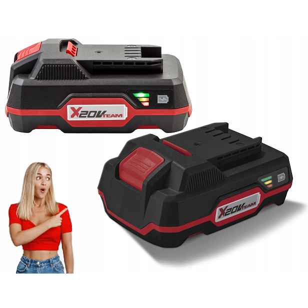 Akumulátor Parkside 20V 2.0 Ah Baterie Pap 20 V 2 Ah X 20 V Team Univerzální