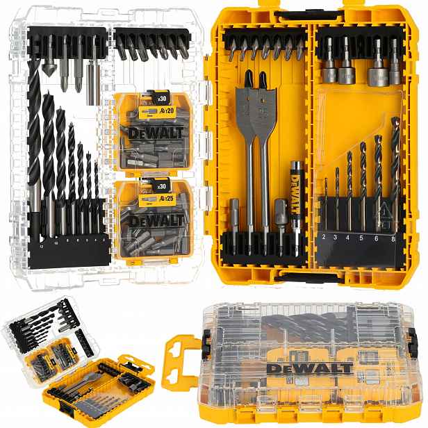 Sada vrtáků a bitů 100 ks Bity A Vrtáky Dewalt DT70785-QZ