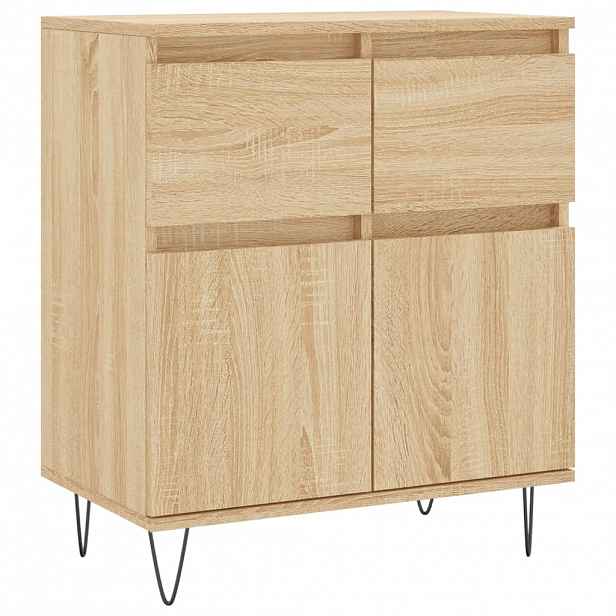 vidaXL Příborník dub sonoma 60 x 35 x 70 cm kompozitní dřevo