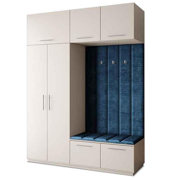 MASSENO MODERNÍ PŘEDSÍŇOVÁ SESTAVA REMA, 180/240/60 cm, kašmírová