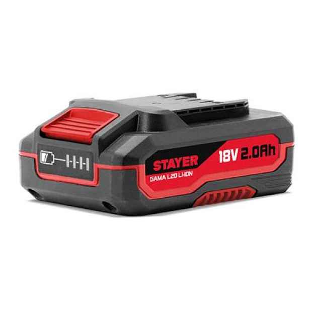 Baterie L20, 18V, 2Ah, Li-ion, Stayer