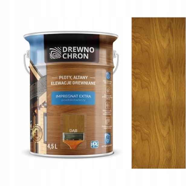 Drewnochron Impregnát Extra 4,5 L Dub