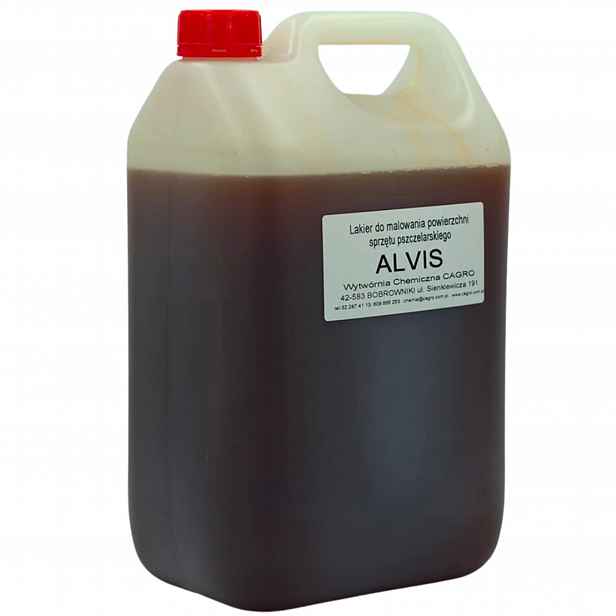 Potravinářský lak pro malování včelařského vybavení 4kg 4,5L Alvis