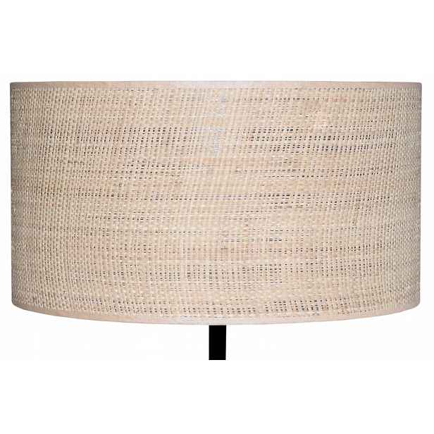 Stínidlo válec E27 ratan lýko boho 45 cm v.25 Carini