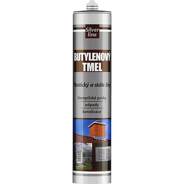 Tmel stavbařský butylenový Den Braven SL šedý 310 ml