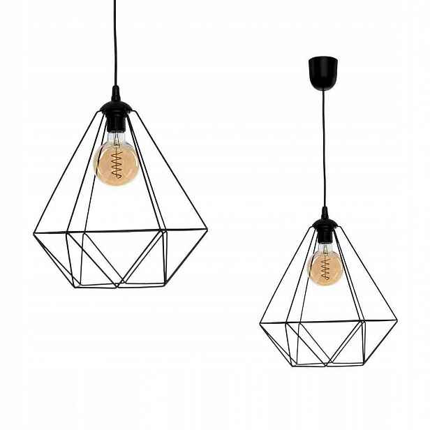 Závěsná lampa Milagro Basket MLP7214 1x Led žárovka E27 7W C37 teplá