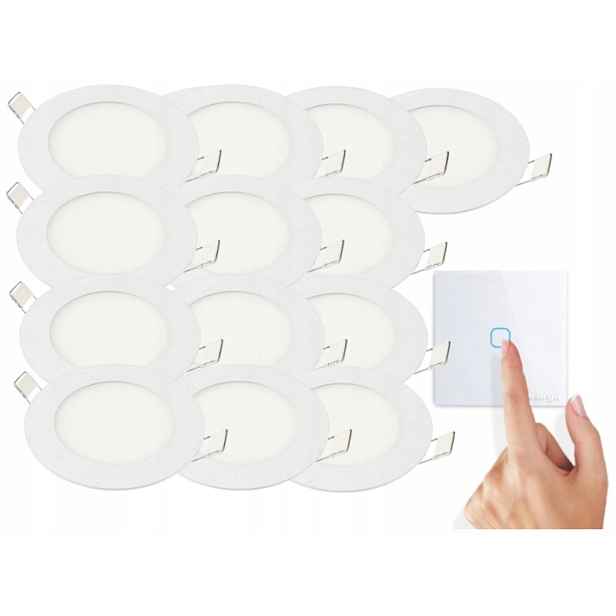 Sada Tenký panel Led svítidlo 3W 13x Vypínač