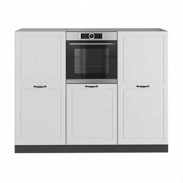 Vicco KUCHYŇSKÝ BLOK R-Line Bílý venkovský dům/antracit 180 cm bez pracovní desky