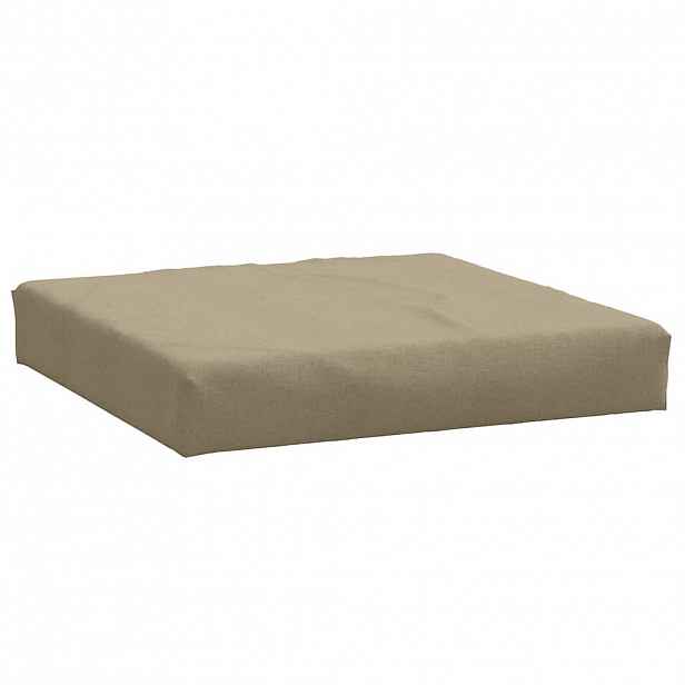 vidaXL Poduška na palety taupe melanž 60x60x9,5 cm textil