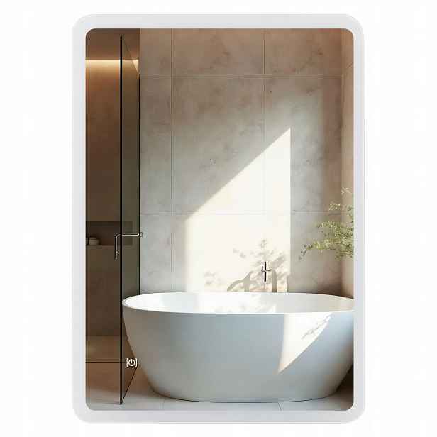 Zrcadlo 50x70 cm Koupelnové Obdélníkové Lumin Balneo