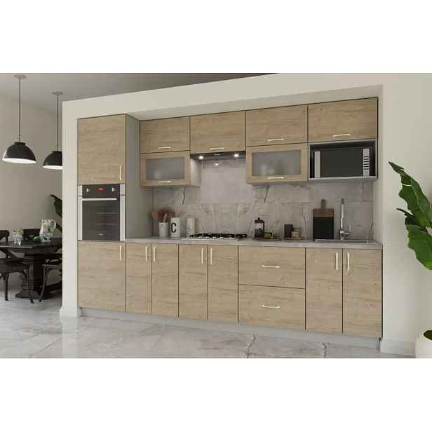 Casarredo Kuchyně MANZANO 300 - dub přímořský