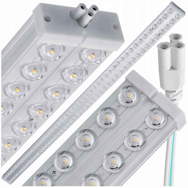 Led panel Lampa Svítidlo do garáže Dílna 120cm 72W 7200lm 4000K Výkonná x 2