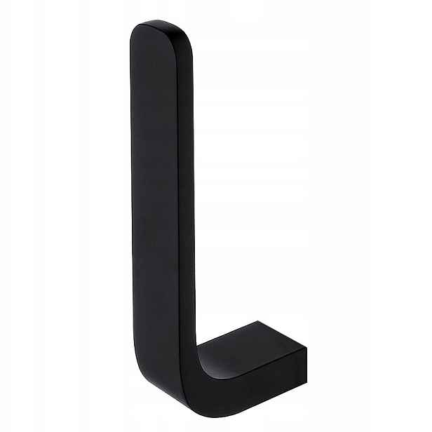Nimco Nikau Černá rezervní držák na Wc papír patent design Nkc 30055R-90