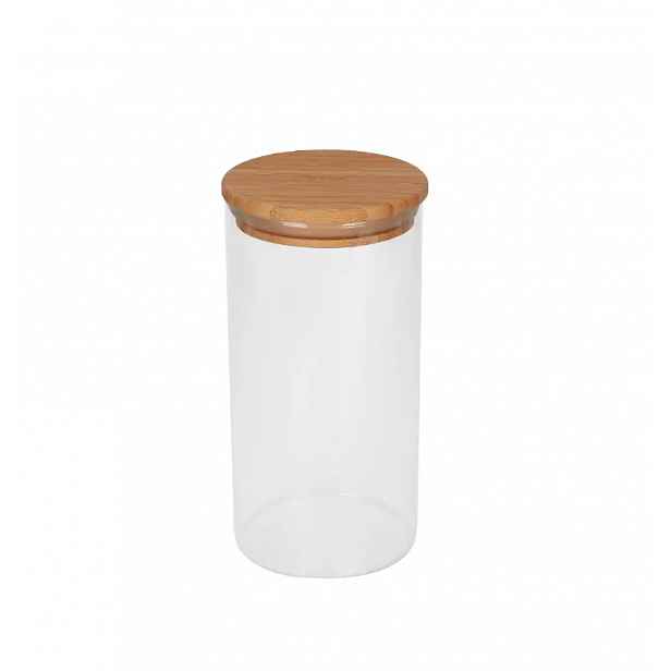 Skleněná dóza s bambusovým víkem BRABANTIA, 1100 ml