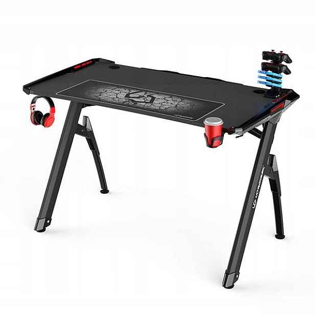 Ultradesk herní stůl Invader černý