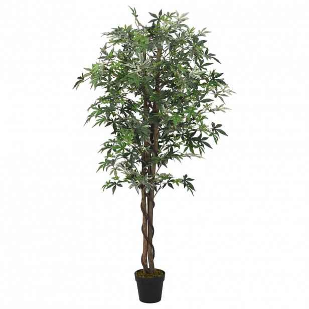vidaXL Umělý javor 504 listů 150 cm zelený