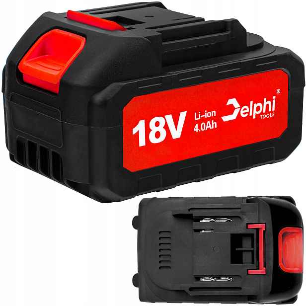 Akumulátor Baterie 4.0Ah Lithium-iontová 18V Li-ion, Zasouvací Náhrada