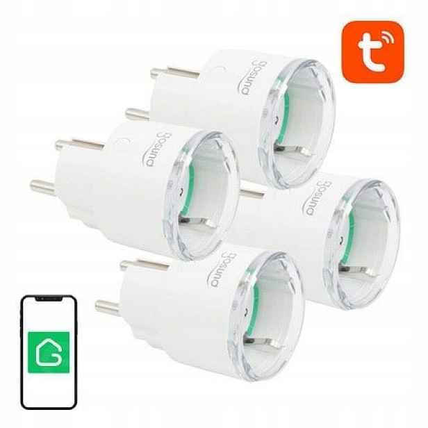 Inteligentní WiFi zásuvka Gosund SP111 4-pack 3680W 16A Tuya