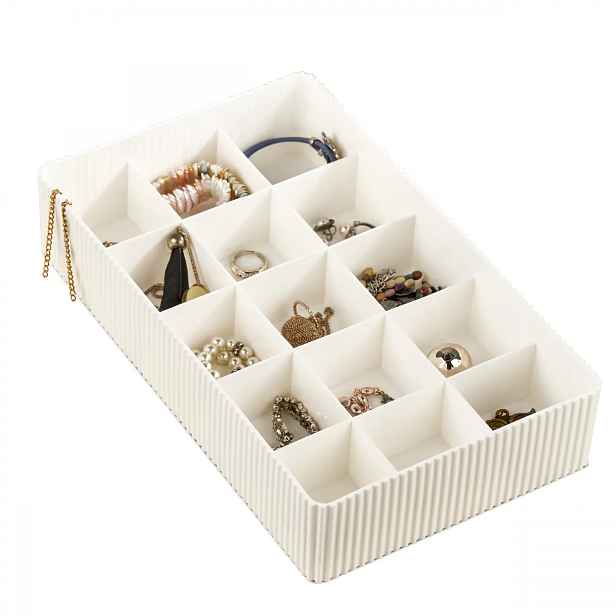 Organizér na šperky 30 x 18 x 6,5 cm - II. jakost, POUZE OSOBNÍ ODBĚR