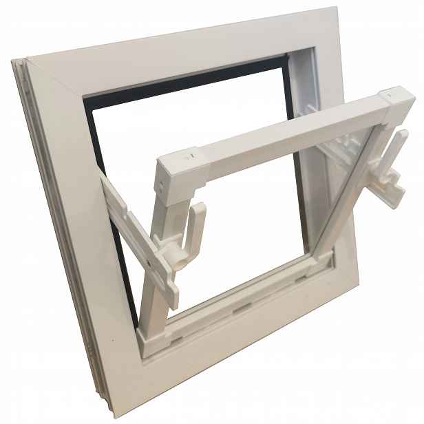 Pvc okna 40X40 Ekonomická Výklopná 400X400 Bílá