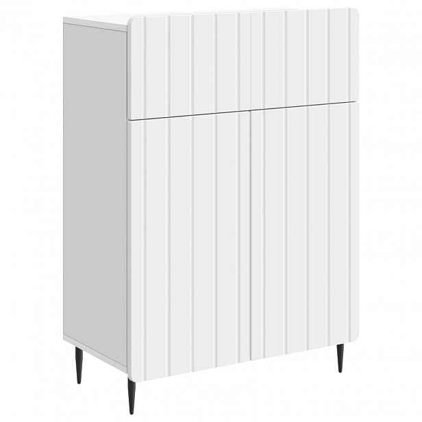 vidaXL Servírovací skříň Bílá 66 x 34,5 x 92 cm Kompozitní dřevo