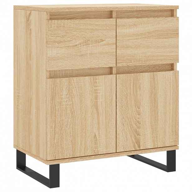vidaXL Příborník dub sonoma 60 x 35 x 70 cm kompozitní dřevo