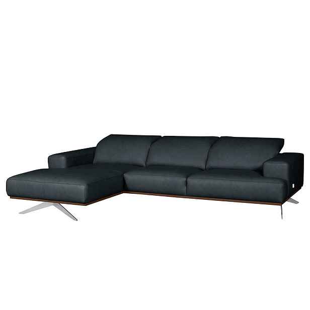 Livetastic ROHOVÁ SEDAČKA, kůže, modrá