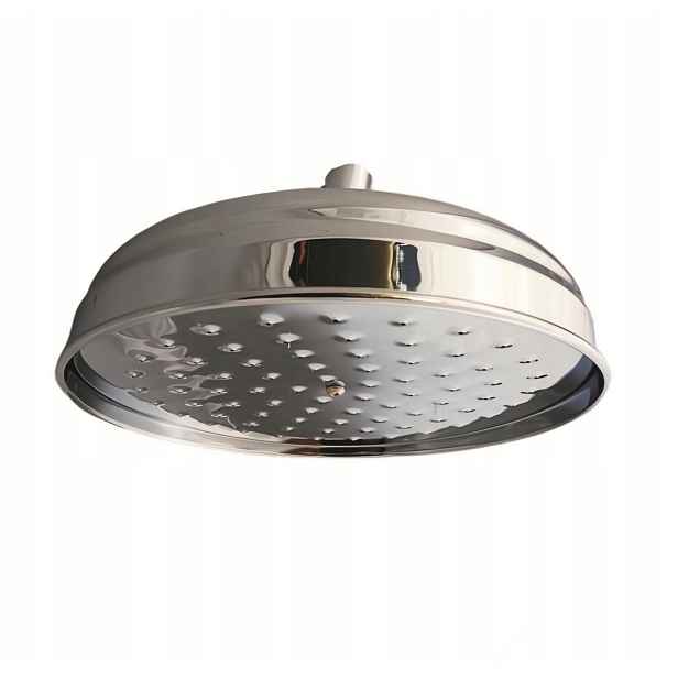 20 cm Retro Dešťová Sprcha s Kulovým Kloubem Kov Chromová Kulatá