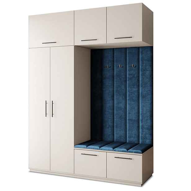 MASSENO MODERNÍ PŘEDSÍŇOVÁ SESTAVA REMA, 180/240/60 cm, kašmírová