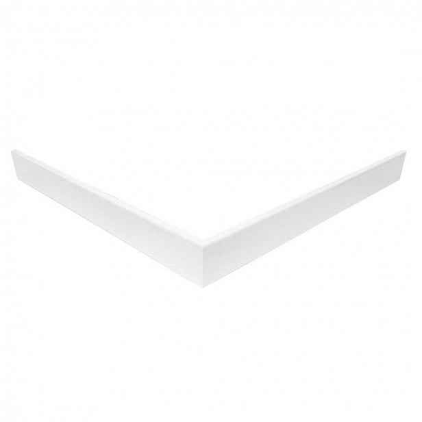 Mereo - Čelní panel k vaničce 900x900x100, bílá CV35SP