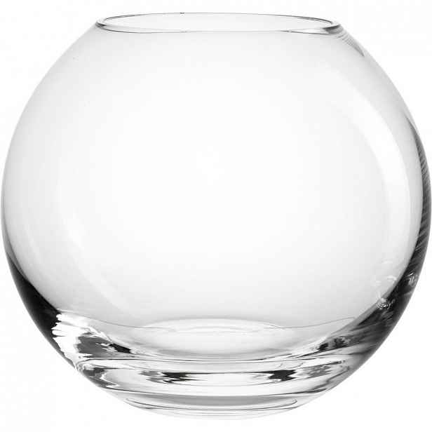XXXLutz KULATÁ VÁZA 15CM, sklo, 13 cm Leonardo - Skleněné vázy - 0038137350