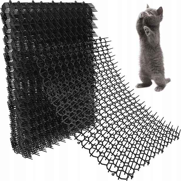 15 x Podložka S Hroty Odpuzující Kočky Psi Ostnatá Bezpečná 20x40 cm