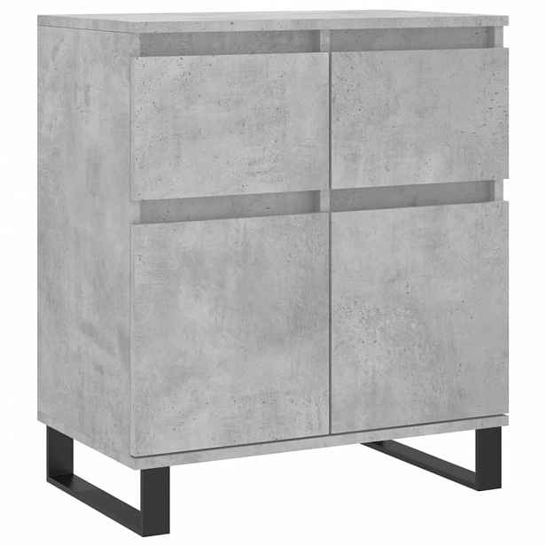 vidaXL Příborník betonově šedý 60 x 35 x 70 cm kompozitní dřevo