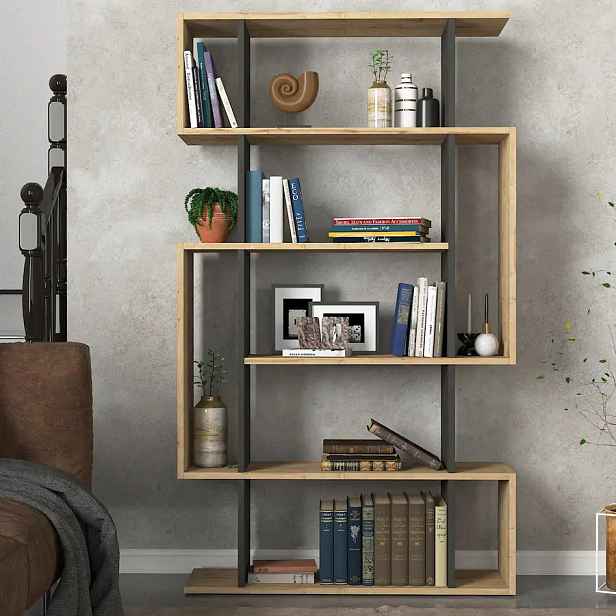 Casarredo Regál VELES - dub/antracit