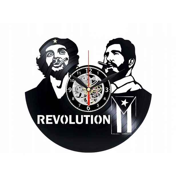Che Guevara Fidel Castro Nápad na Dárek Nástěnná Dekorace z vinylové desky