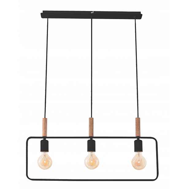 Trojité loftové svítidlo 3XE27 60W Frame Candellux
