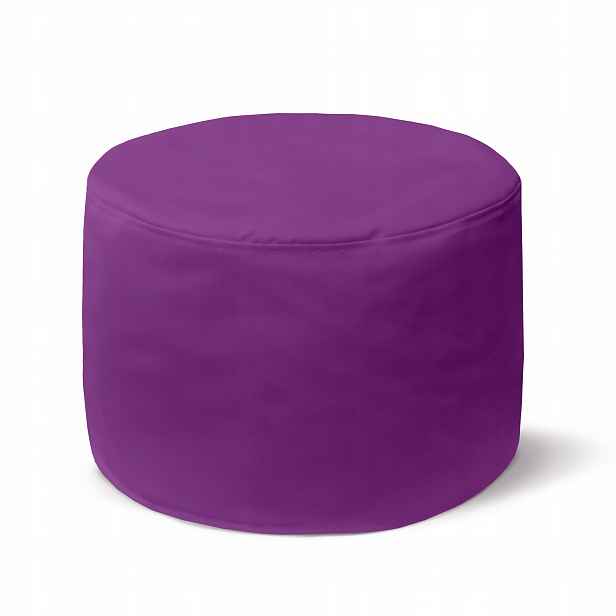 Dekorativní Podnožka Do Obývacího Pokoje 35x25 cm Ozdobná Lilková Taburet Pod Nohy