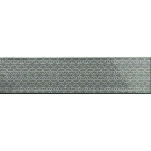 Obklad Ribesalbes Ocean dark grey 7,5x30 cm lesk OCEAN2714