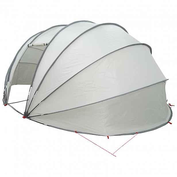 vidaXL Stan na bazén 538 x 440 x 204 cm Šedá