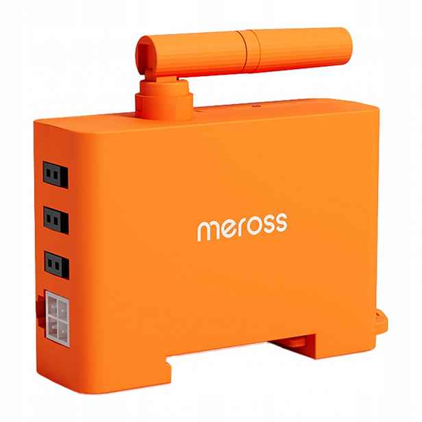 Meross EM06P-EU Monitor spotřeby energie WiFi 6 kanálů 150A Din Pro Hdx