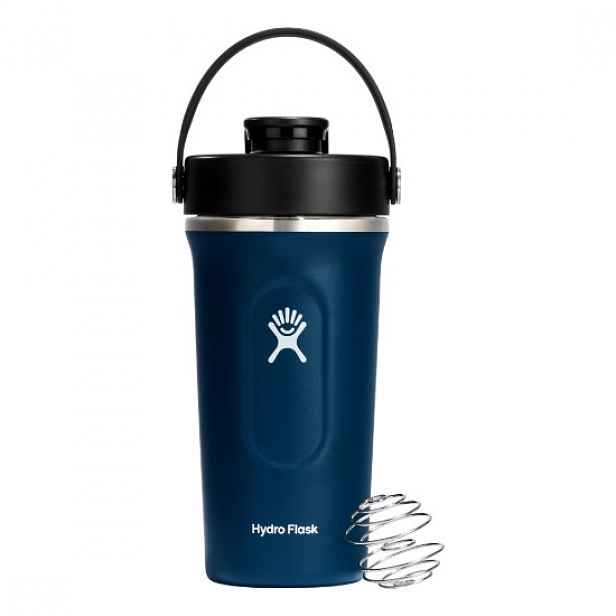 Tepelně izolovaný šejkr, 2 v 1, nerezová ocel, 710 ml, indigo - Hydro