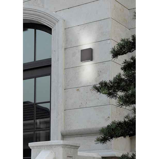 LED Nástěnná lampa Trio Thames antracit 229360242