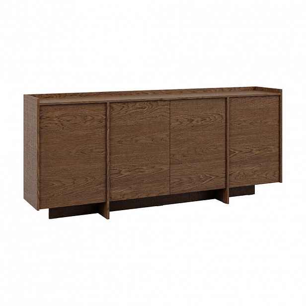 Petits-meubles SIDEBOARD Japandi Tmavé dřevo