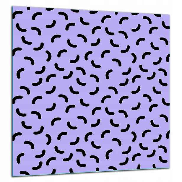 7v1 Skleněná Deska Ochranný Panel 60x65 Vzory Tvrzené Sklo