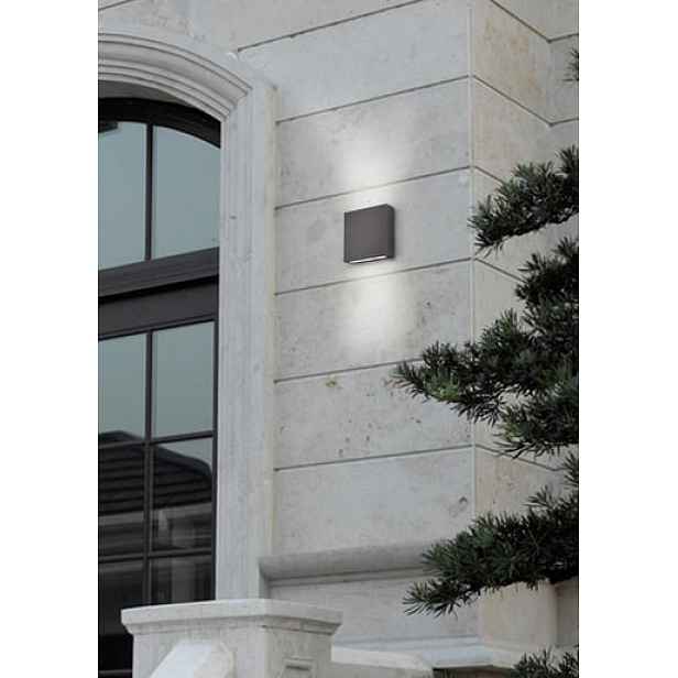 LED Nástěnná lampa Trio Thames antracit 229360242