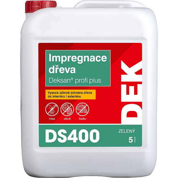 Přípravek impregnační DEKSAN PROFI PLUS zelený 5 l
